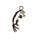 Llavero Snoopy cowboy celeste