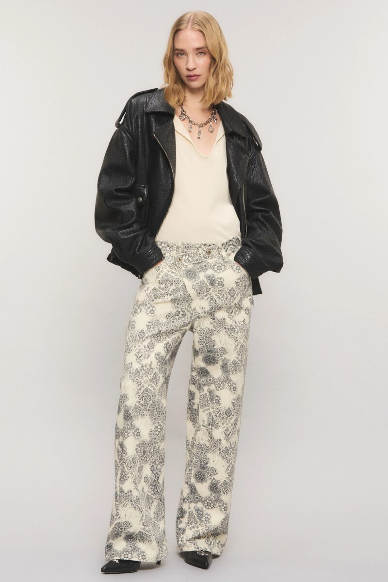 PANTALON ETERNAL CROSSED MOSAI Crudo