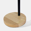LAMPARA NEGRA/BAMBU 40X14CM Unica