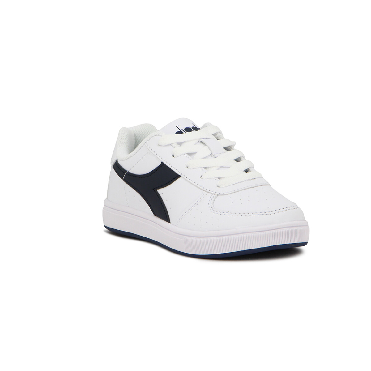 Diadora HELIO Lifestyle Kids - Blanco/Marino - Blanco-Marino 