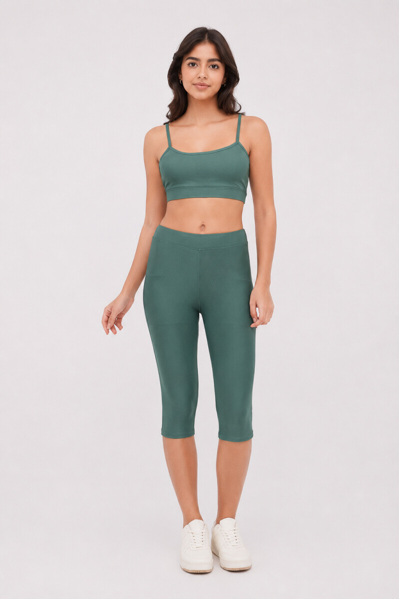 Calza Pricas - Verde Seco 