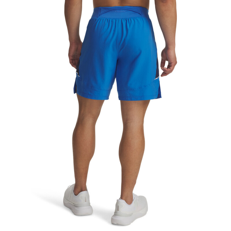UA LAUNCH PRO 2n1 7'' SHORTS-BLU BLU-402