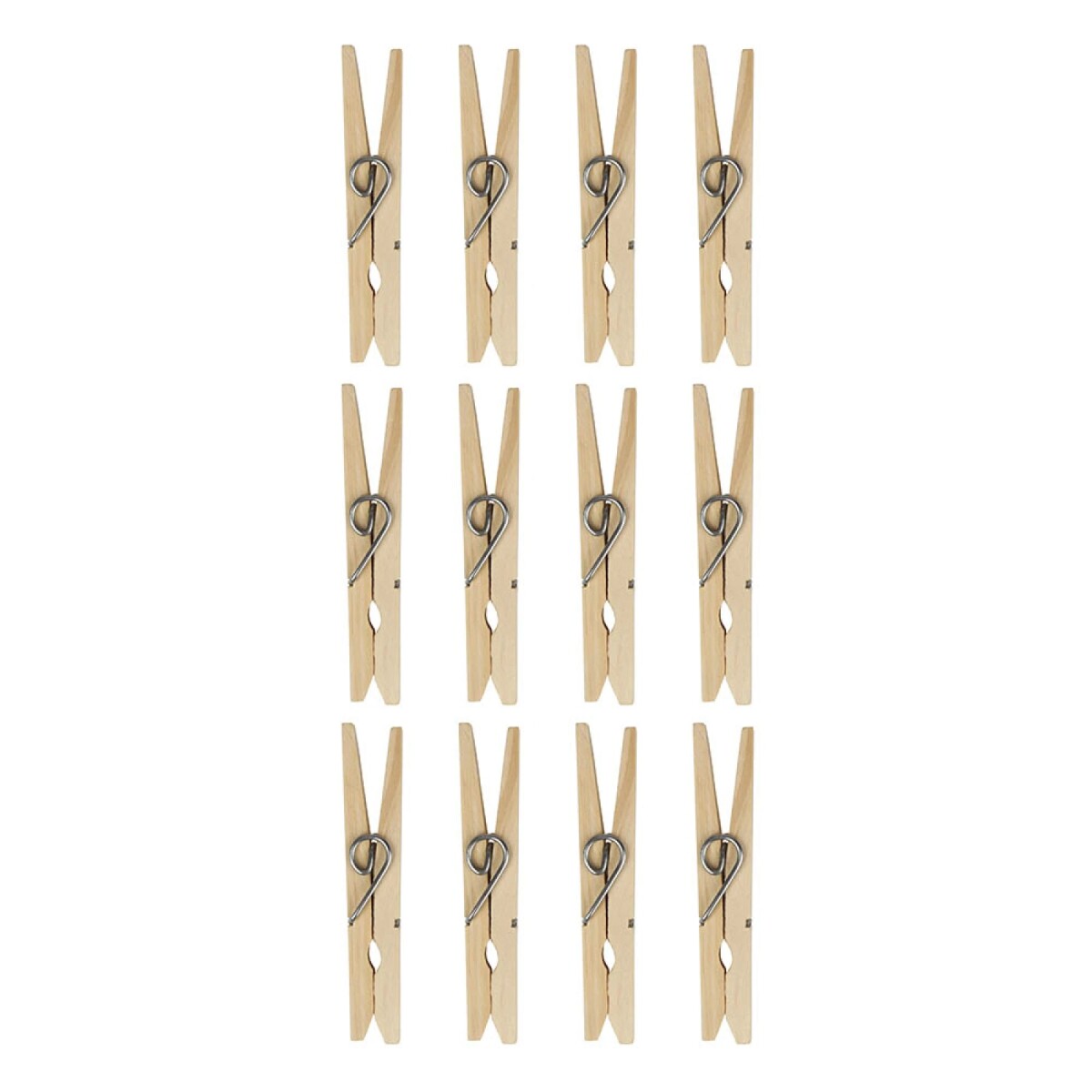 PALILLOS DE MADERA PACK X 12 UNIDADES 12121006067 