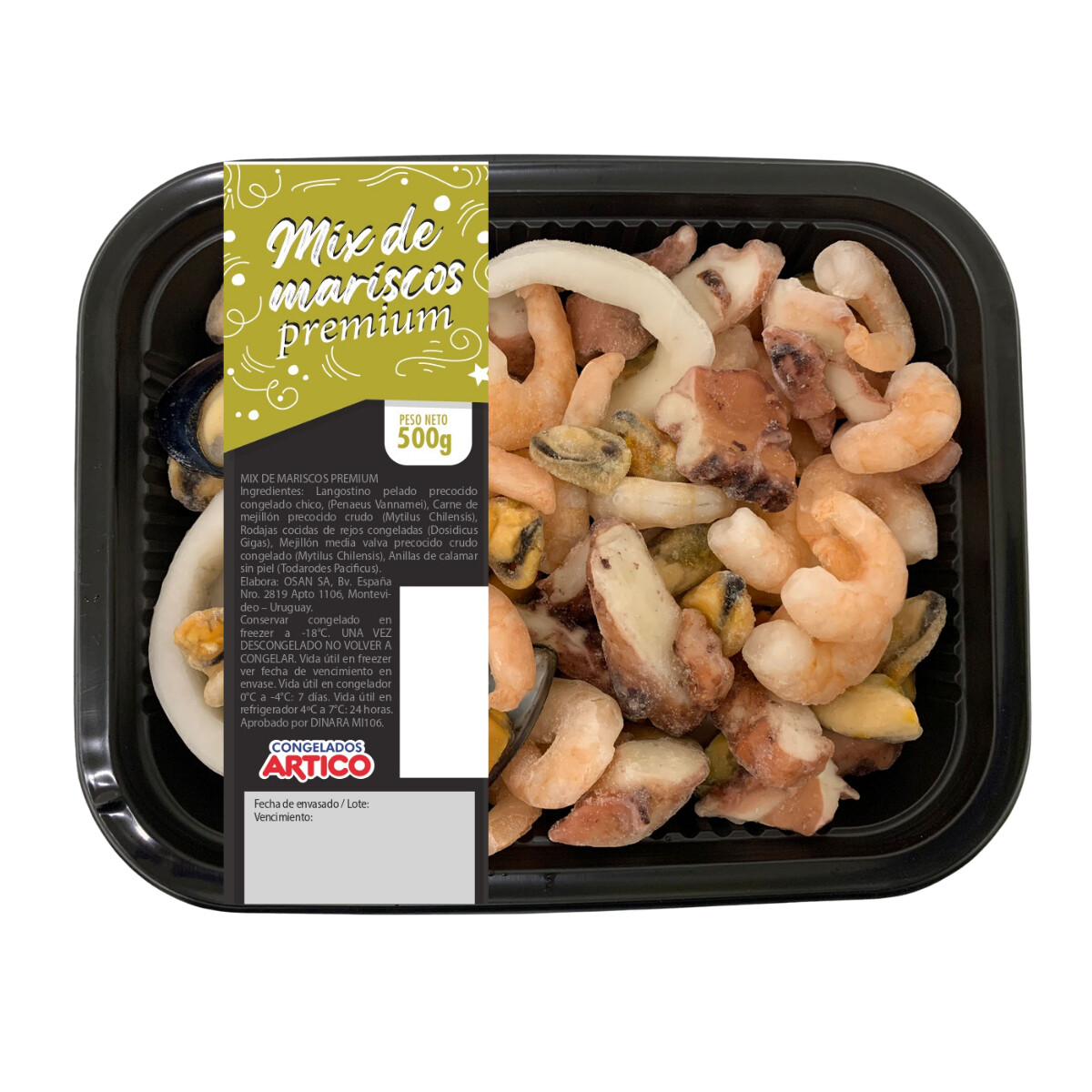 Mix De Mariscos Premium - 500grs 