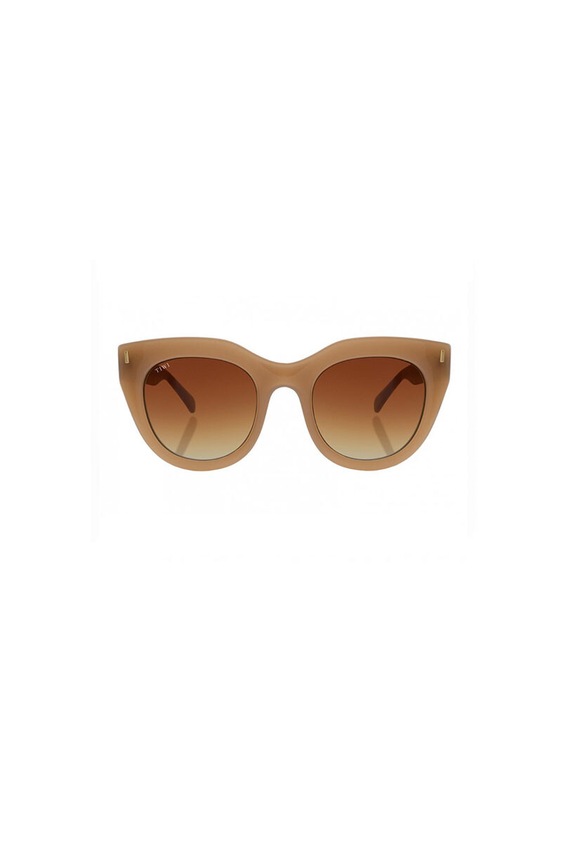 Lentes Tiwi Rosetta - Shiny Coconut With Brown Gradient Lenses 