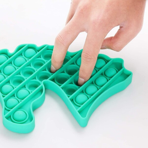 Pop It Fidget Toy Antiestrés Niños Unicornio Juego Tiktok Variante Color Rosa