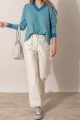 Leather Pant Natural