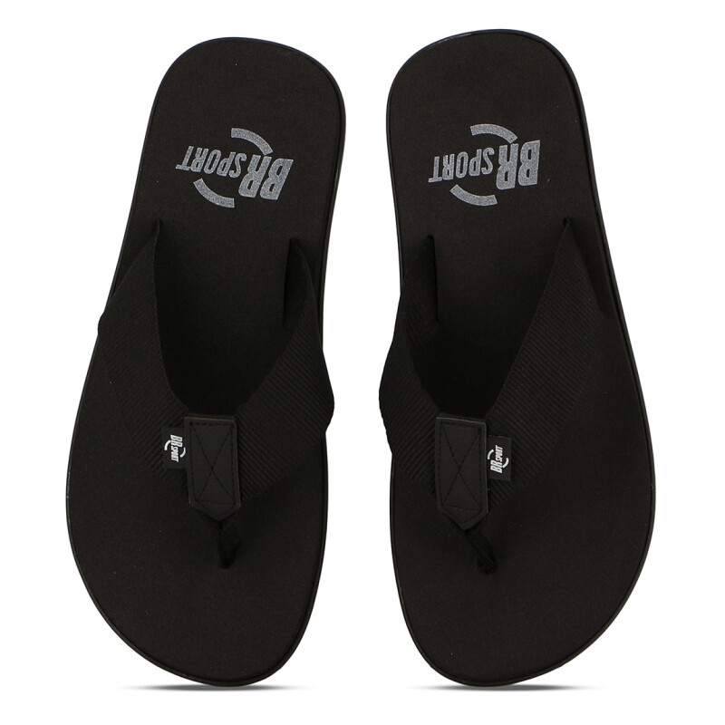 Br Sport Ojota Casual Negro-negro