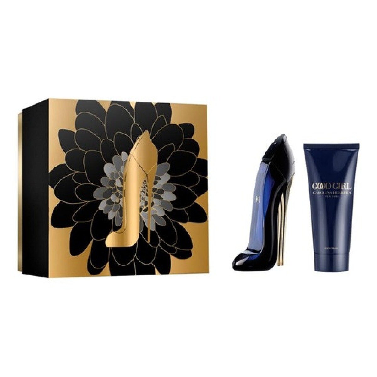 Set Perfume Carolina Herrera Good Girl EDP 80ml + Body Lotion 100ml Original - Mujer 