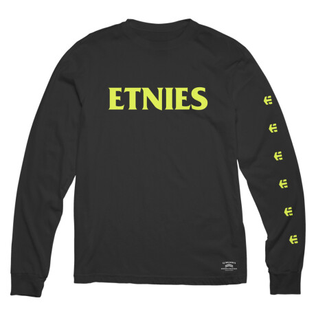 REMERA ETNIES DYSTOPIA Black