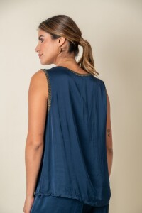 BLUSA BREZO Azul