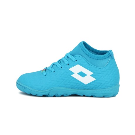 Lotto PICCOLO futbol 5 kids TF celeste S/C