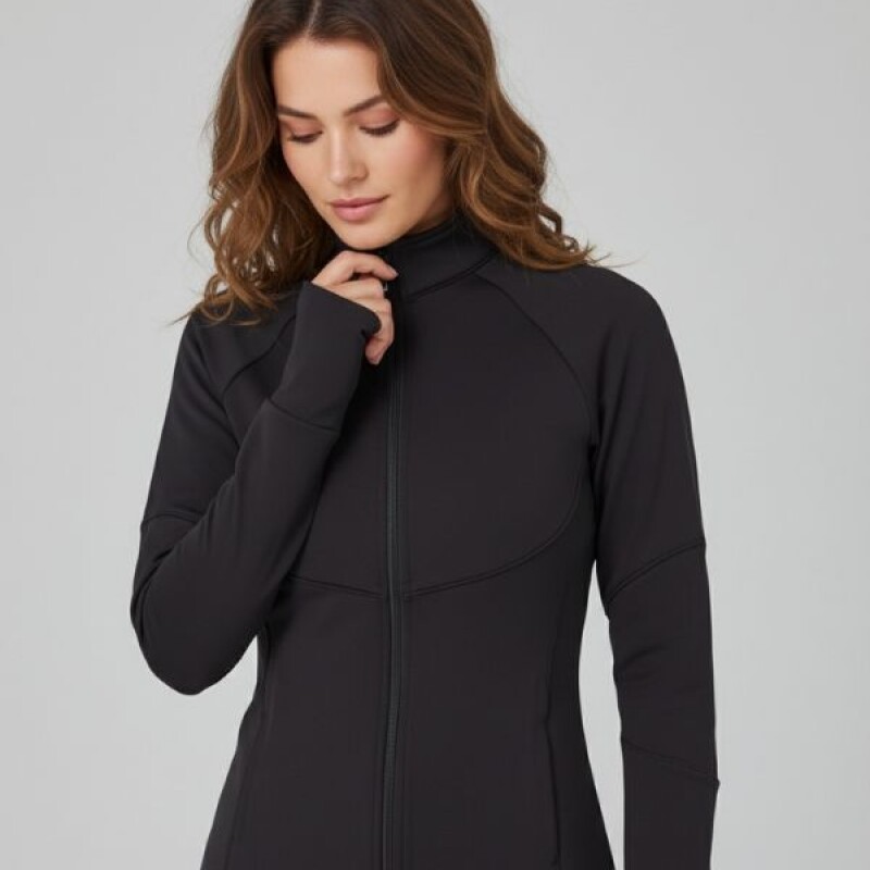 Campera Dama Slim Fila S-XL Negro