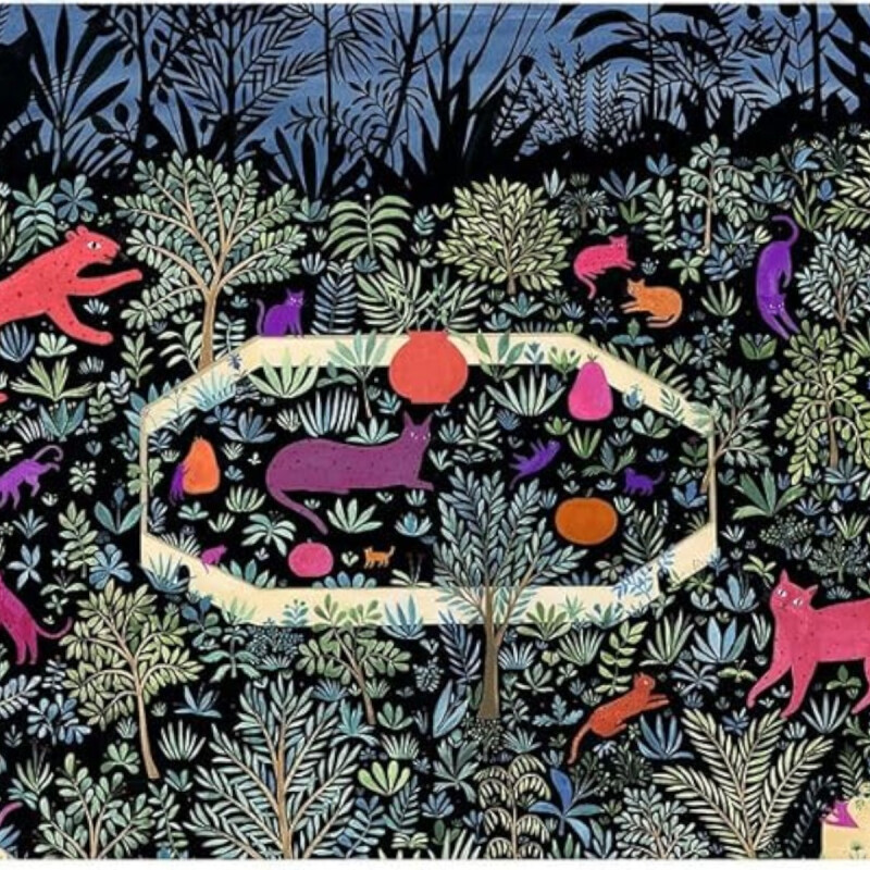 Puzzle Gallery Reino de los Gatos 500 Djeco Puzzle Gallery Reino de los Gatos 500 Djeco