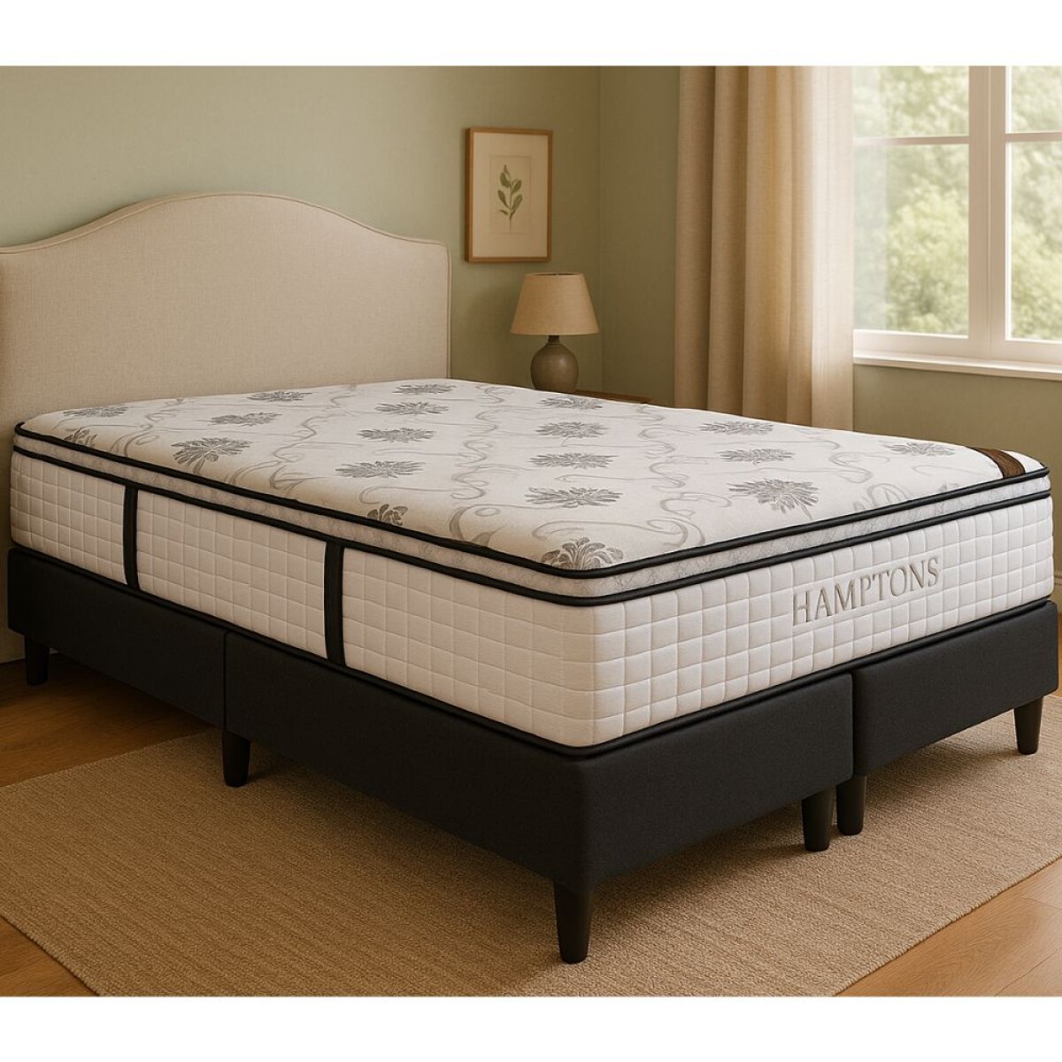 Sommier Queen Hamptons Hybrid Bronze 