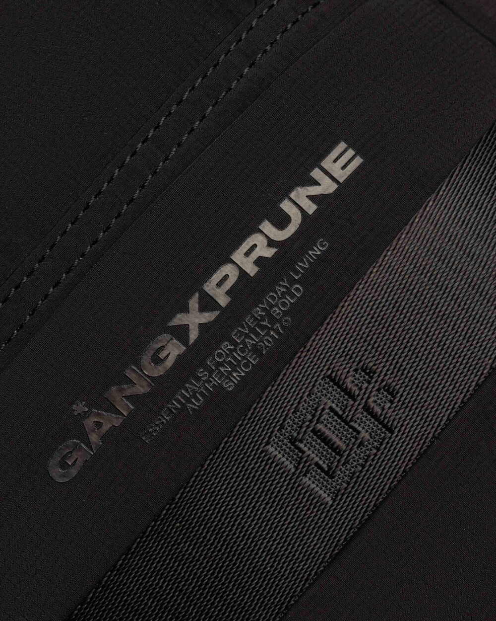 Bandolera Sunrise gang en nylon Negro