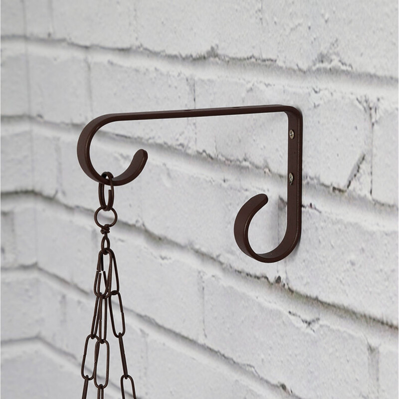 2 Soportes para macetas 16 cm MARRON