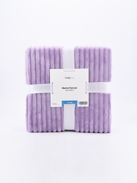 FLANNEL CANALE 1 PLAZA VIOLETA
