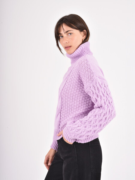 POLERA ABRIL LILA (V)