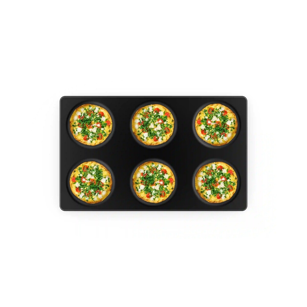 Bandeja para Huevos y Tortillas de Aluminio Antiadherente GN 1/1 