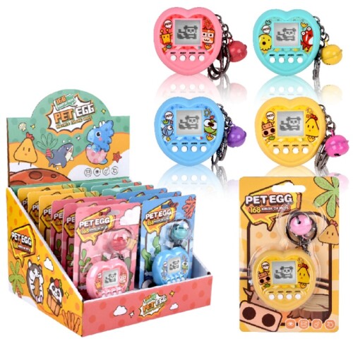 Llavero Consola De Juego Corazón - Mascotas Llavero Consola De Juego Corazón - Mascotas