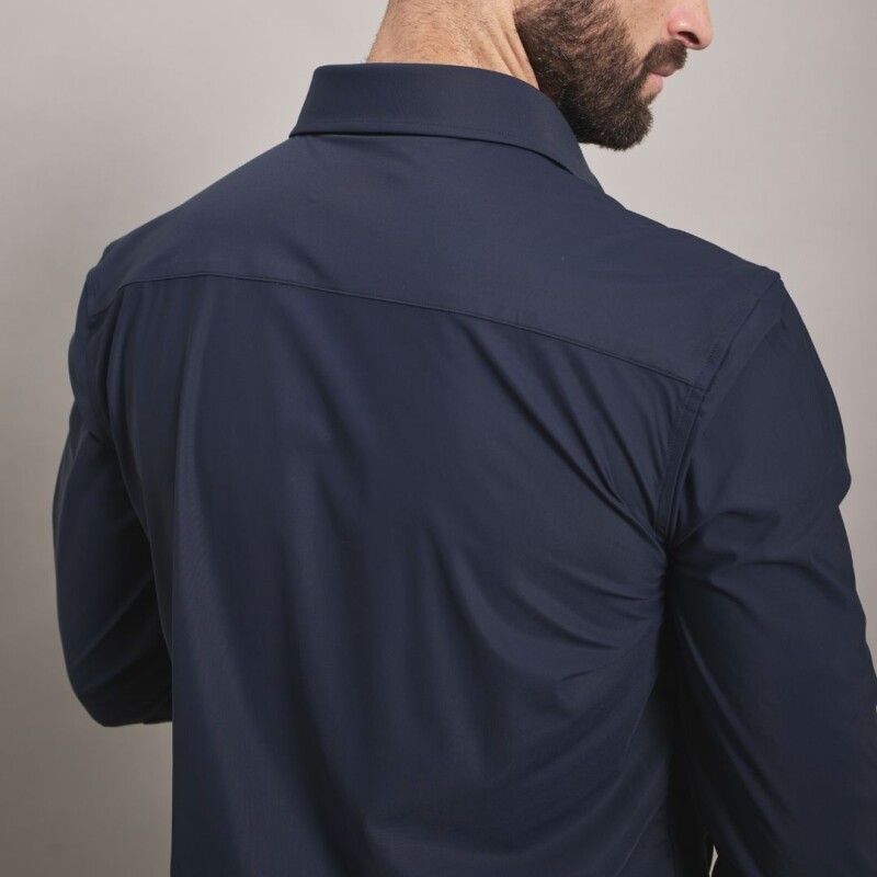 Camisa técnica Azul