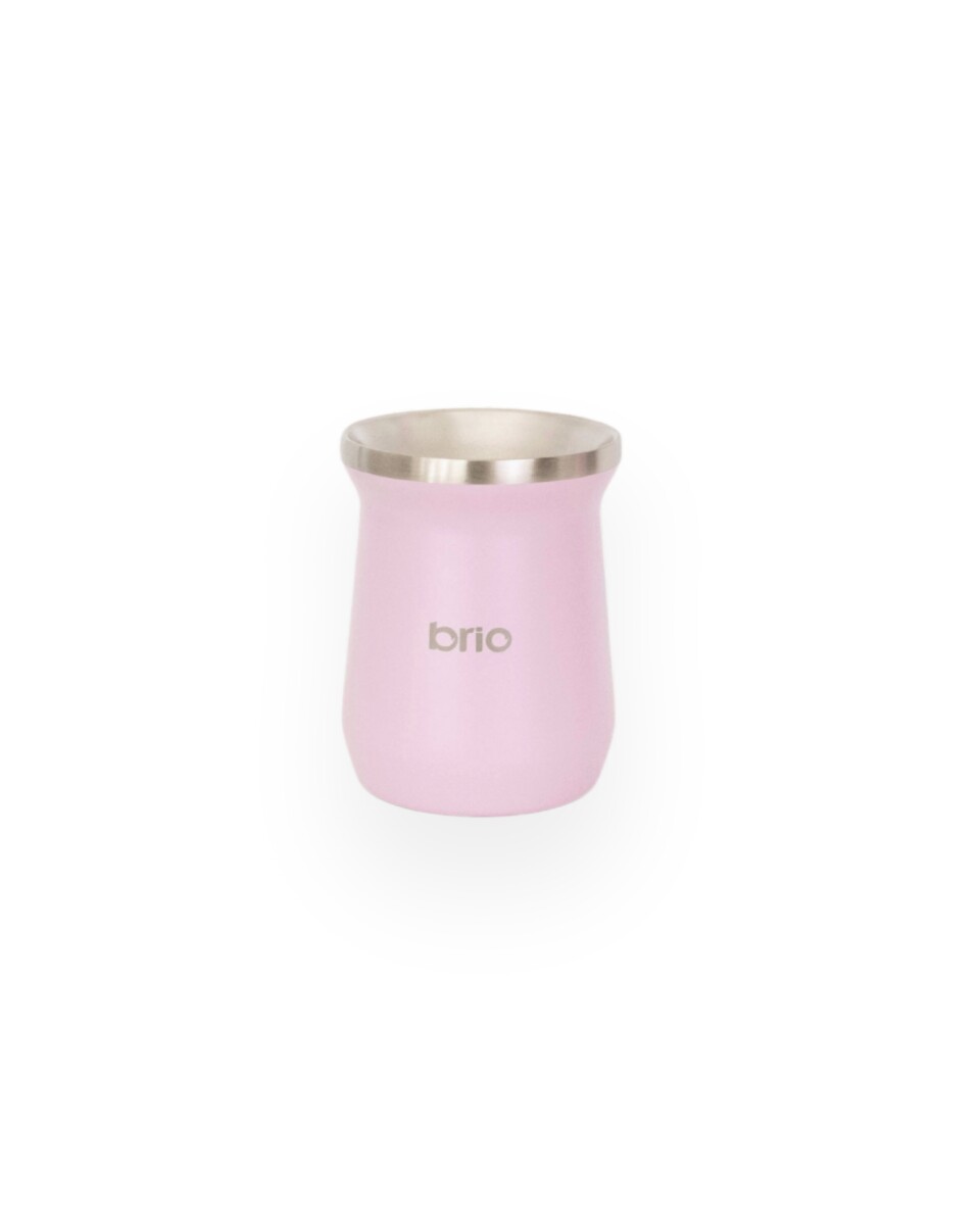 Mate De Acero Inoxidable brio Alto Diseño Clásico - Lavanda 