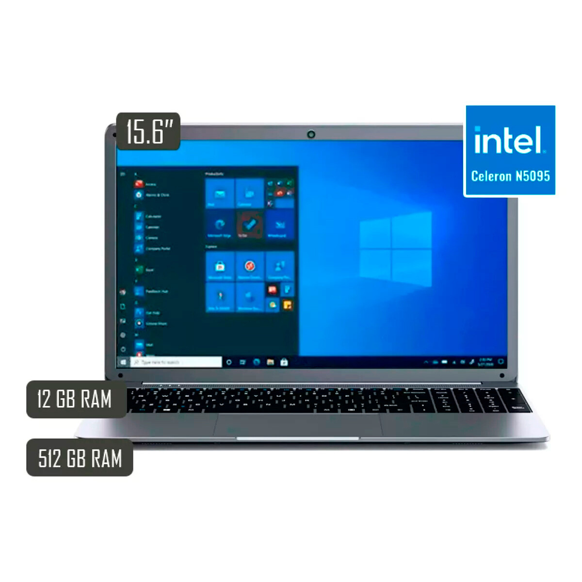 Notebook Joyroom 15.6" Celeron N5095 12GB 512GB W11+ Regalo 
