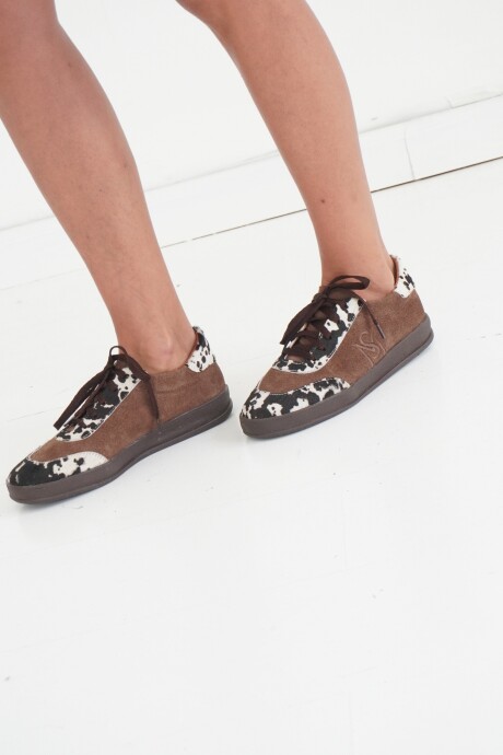 Permitido Champs Print Chocolate