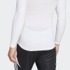Remera Adidas Manga Larga Techfit Blanco
