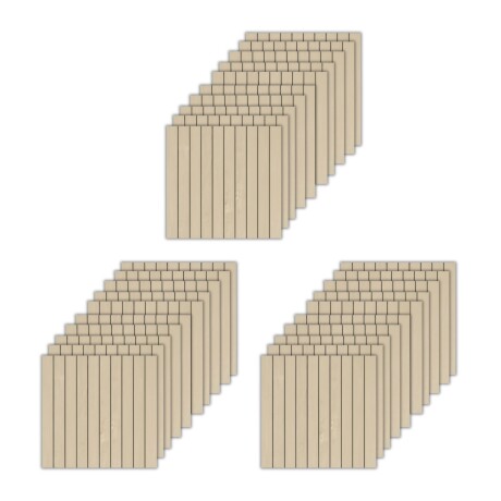 Placas autoadhesivas simil WPC 60x60cm X 30 Beige