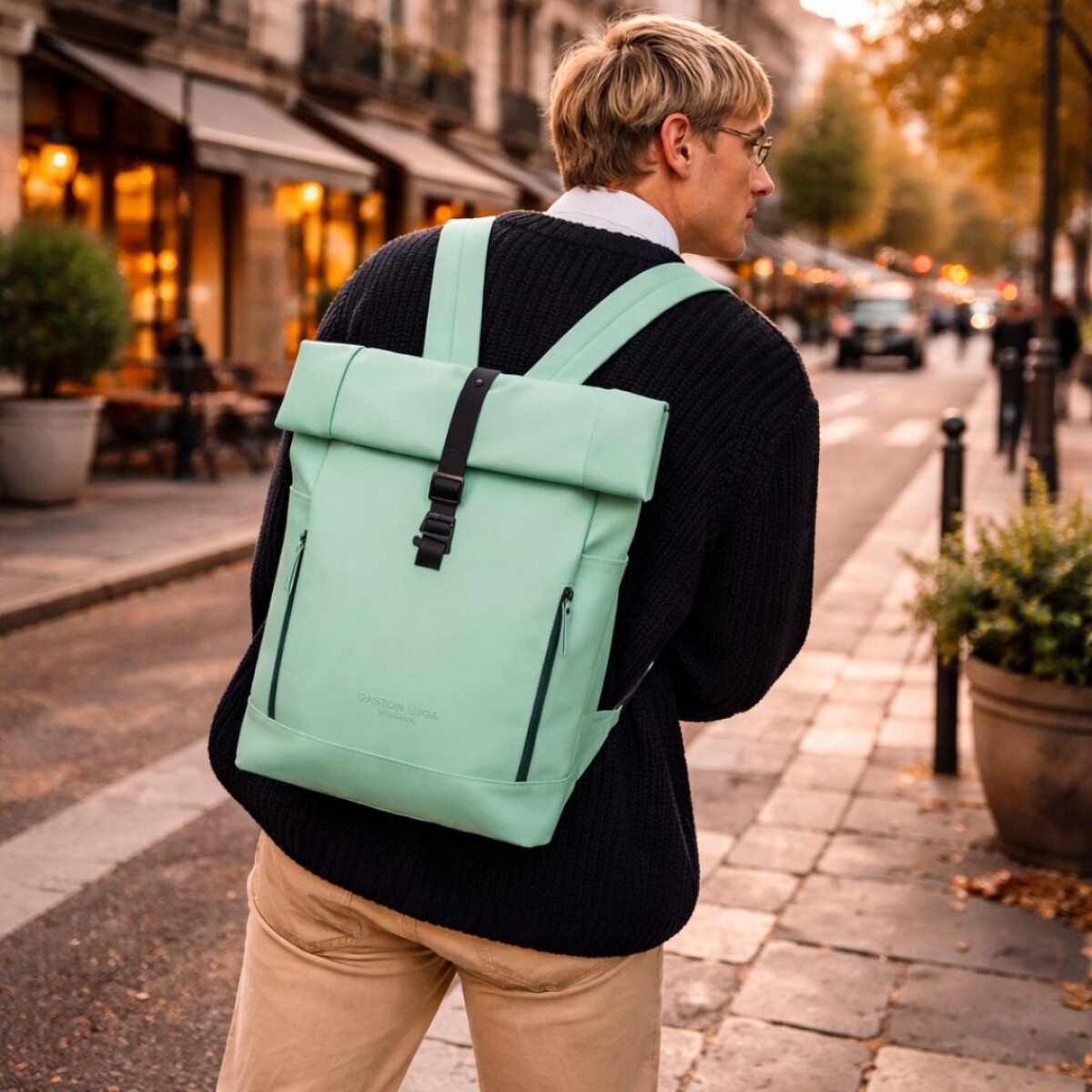 MOCHILA RULLEN VERDE 16 GASTON LUGA 