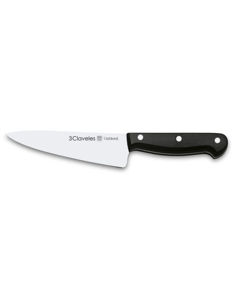 CUCHILLO COCINERO UNIBLOCK 15 cm - 6" D 3 CLAVELES CUCHILLO COCINERO UNIBLOCK 15 cm - 6" D 3 CLAVELES