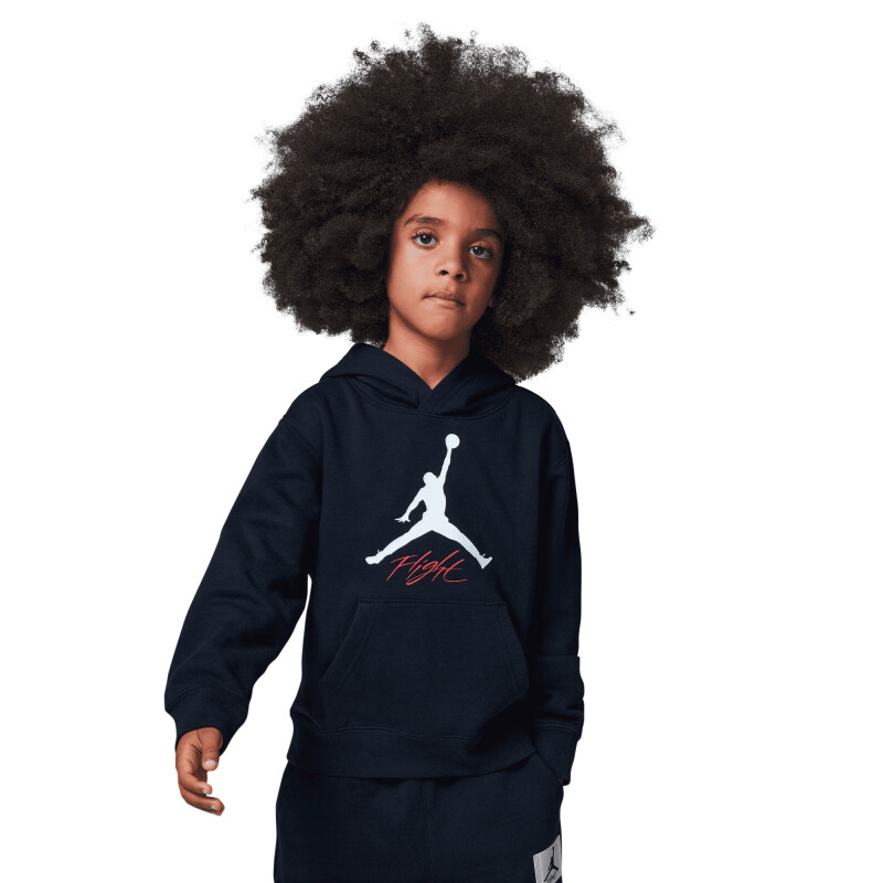 Abrigo Jordan Baseline Hoodie de Niños Negro