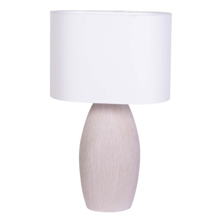 LÁMPARA DE MESA ML2432 NATURAL/BEIGE RESINA ML243227