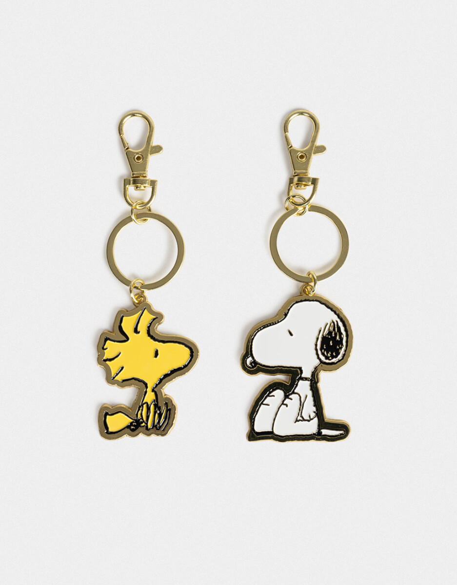 Set De Llaveros "snoopy" 