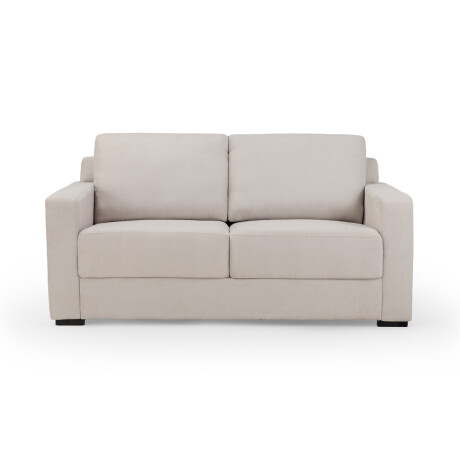 Sofá Amalfi - Tela Microfibra - 2 cuerpos TB7129 - Beige