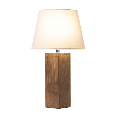 LAMPARA DE MESA MADERA MARRON WD4J