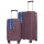 Valija Rígida 20'' Resistente Impermeable 4 Ruedas Violeta