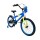 Bicicleta Modelo Wow Rodado 16 con Rueditas Auxiliares y Portabotellas Azul