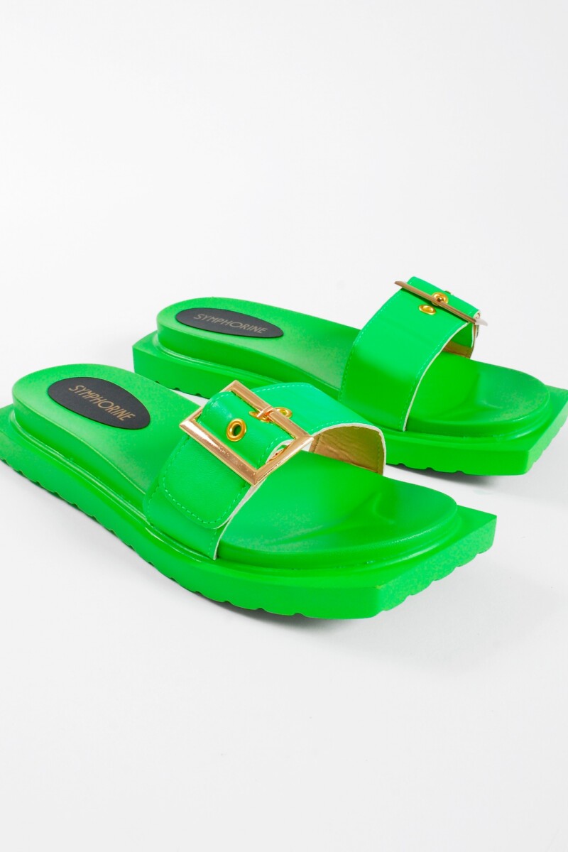 Sandalia Daisy verde