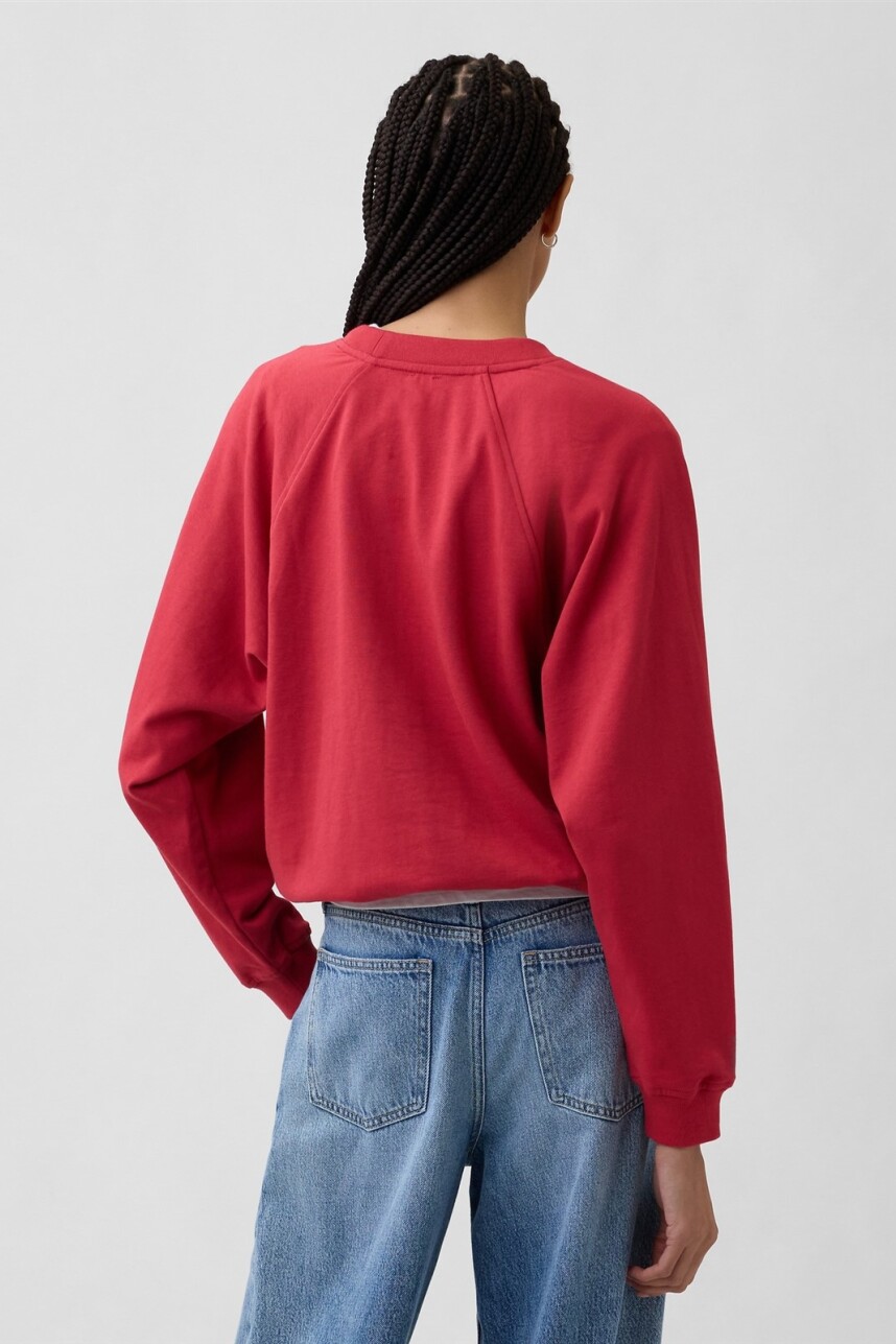 Buzo Deportivo Sin Felpa Mujer Chakra Red