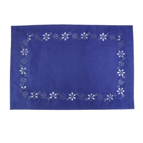 INDIVIDUAL TELA LISO 33X48CM 4 COLORES CALADO COPOS DE NIEVE INDIVIDUAL TELA LISO 33X48CM 4 COLORES CALADO COPOS DE NIEVE