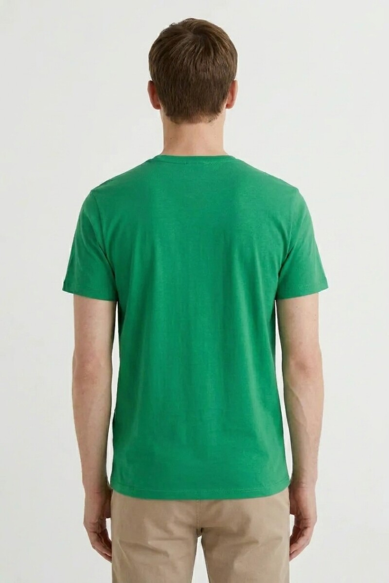 Remera cuello redondo ICONIC 150 VERDE