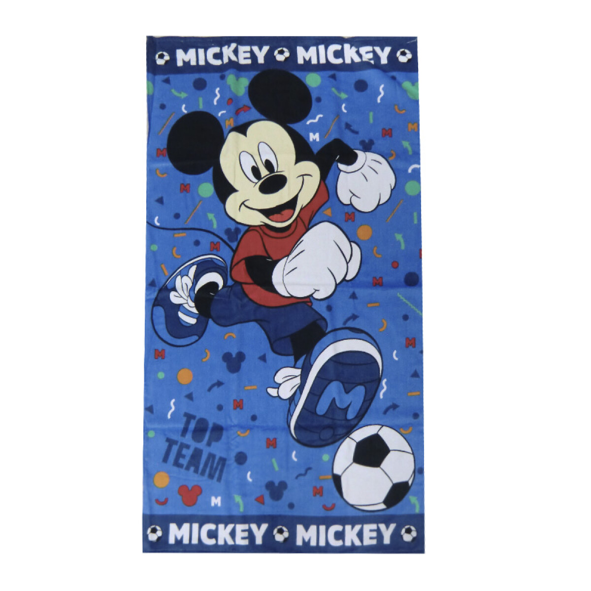 Toalla Playera Mickey y Minnie Algodón 70 x 130 cm - PER 81 