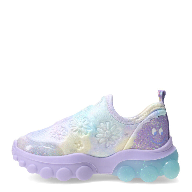 Championes Infantiles Bibi Roller Celebration Luces Estampado