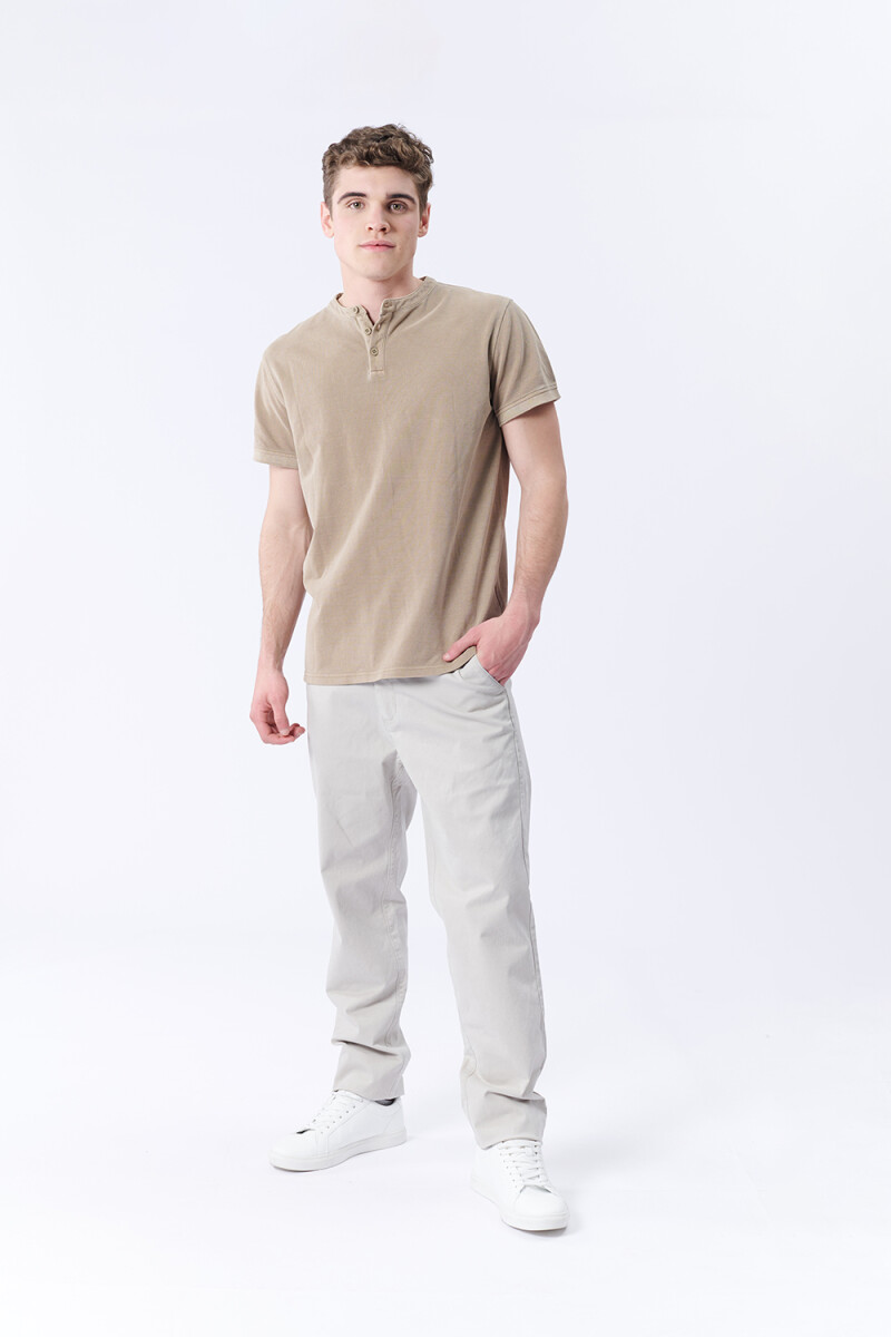Pantalón Chino Gris Hielo