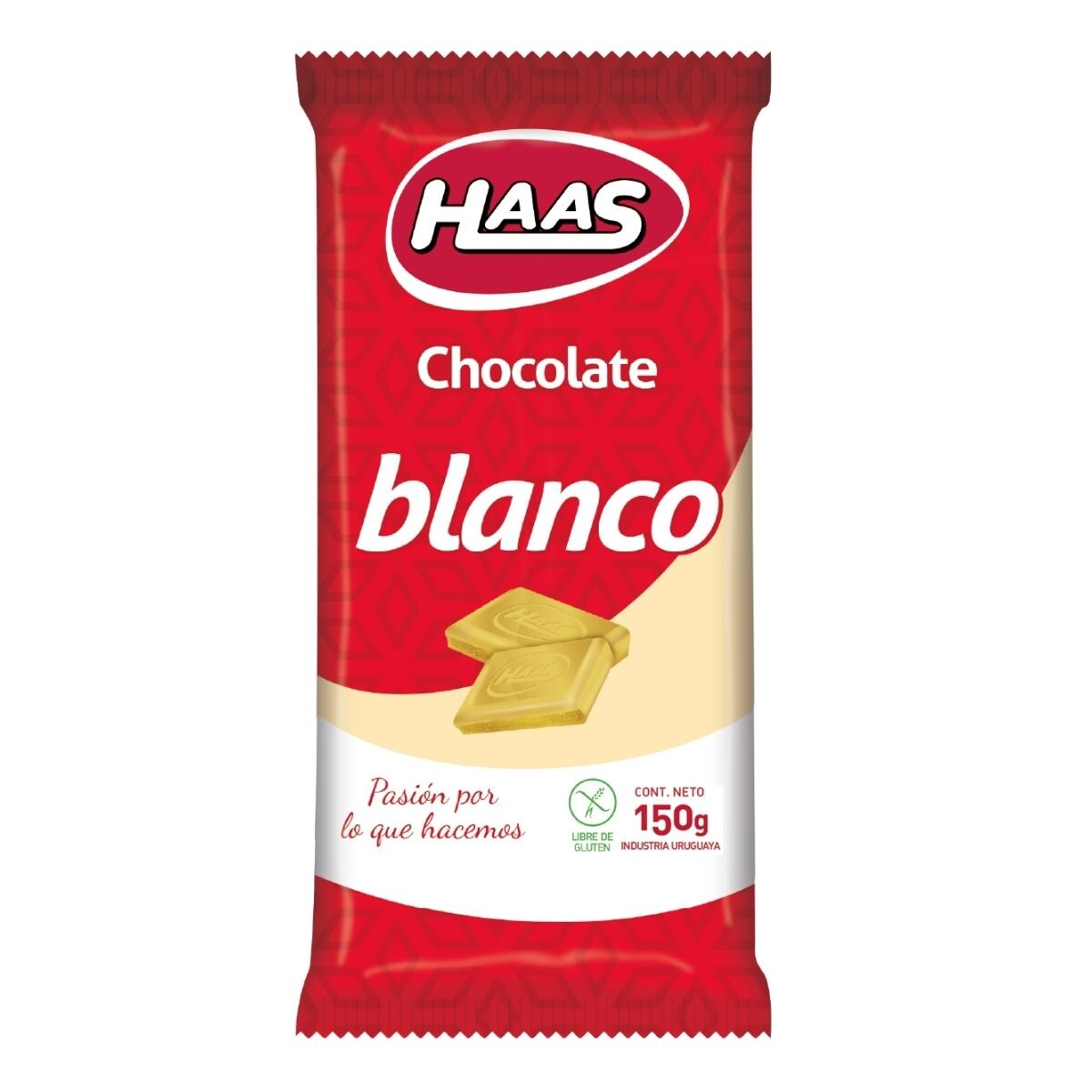 Tableta de Chocolate HAAS Blanco 150 GR 