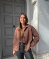 Chaqueta Gamuza chocolate