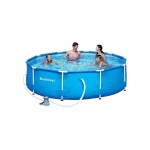 PISCINA BESTWAY 4.678L STEEL PRO C/ESTRUCTURA METALICA/ FILTRO/ CELESTE 56679 Unica